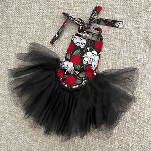 Cute handmade Halloween romper.